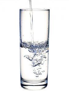 glas water